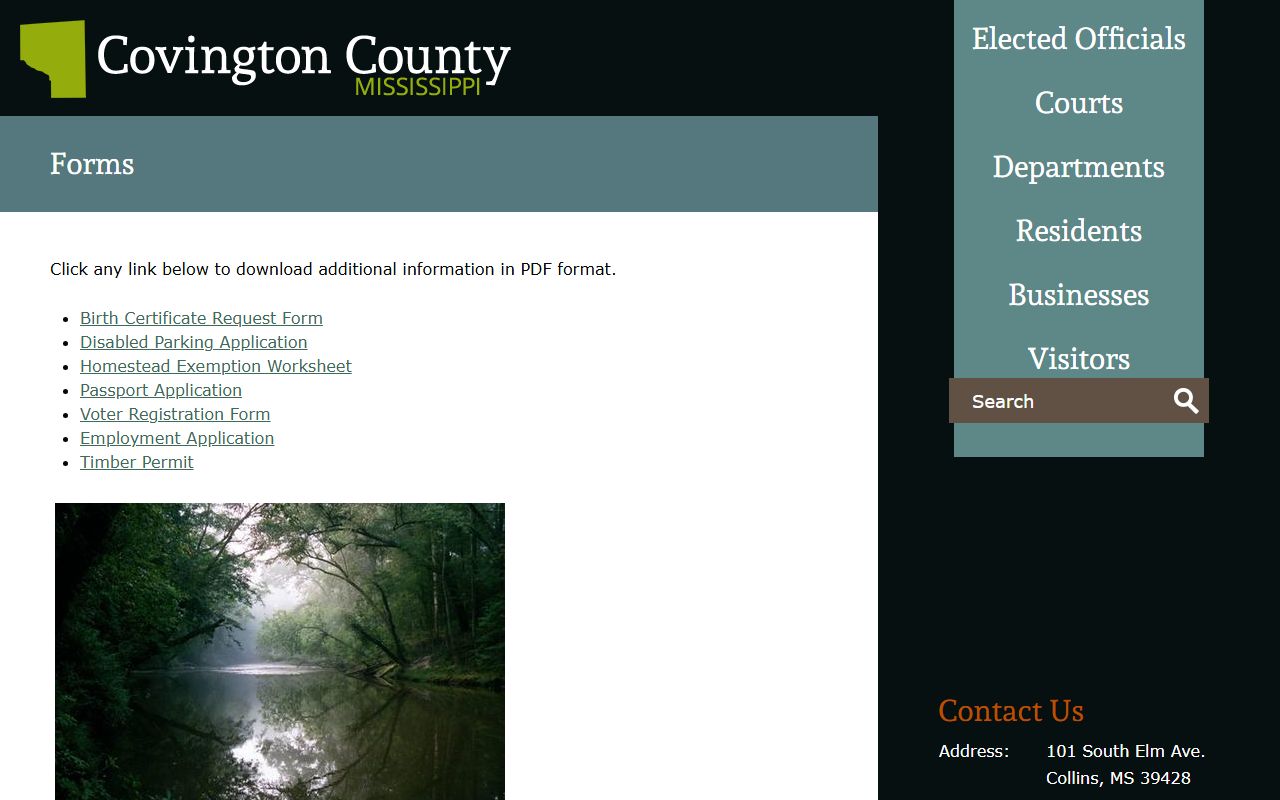Covington County Circuit Clerk court records request resources