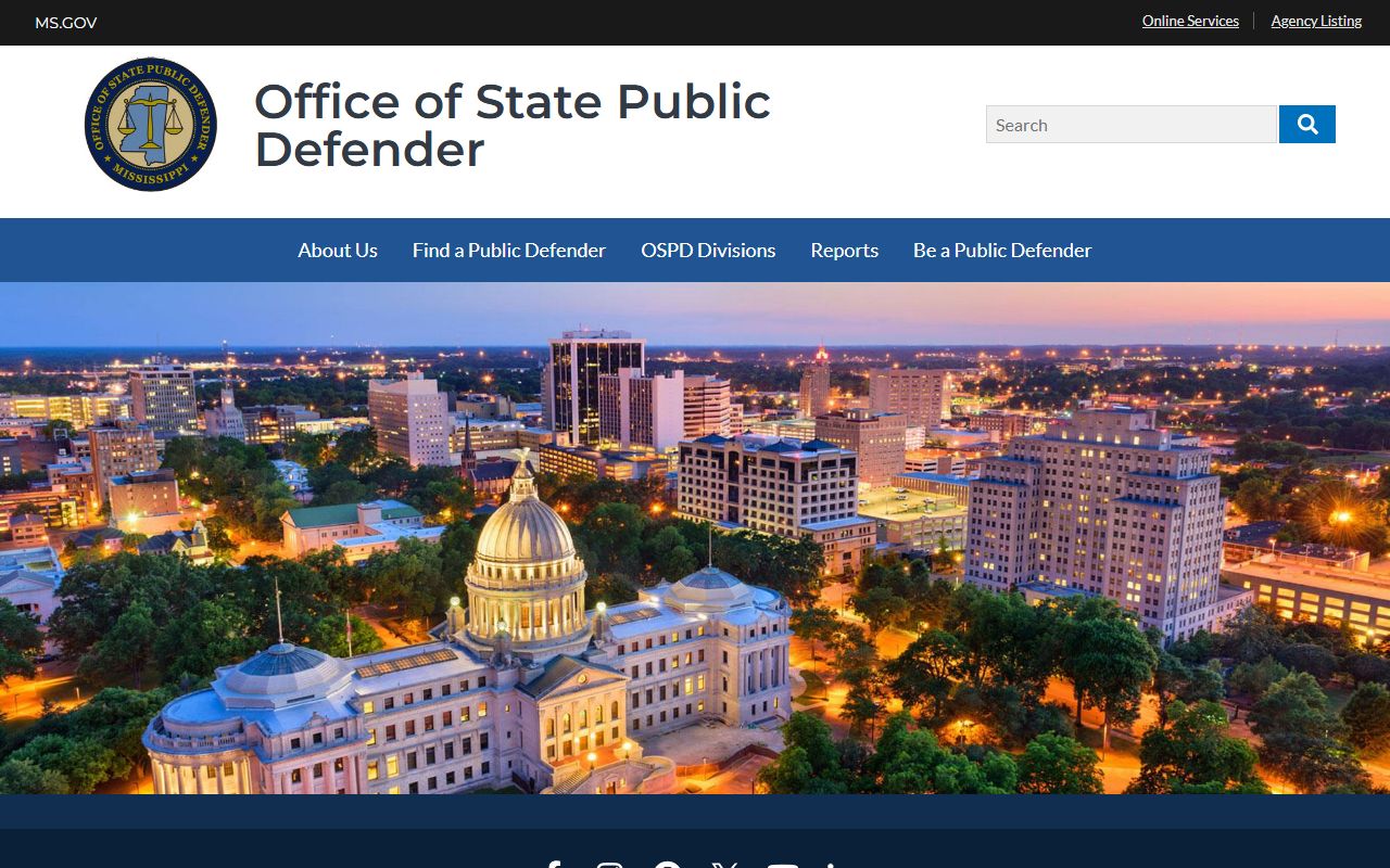 Covington County warrant records and Mississippi Office of State Public Defender